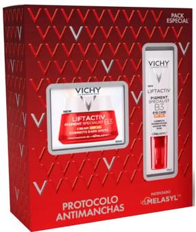 Набор средств по уходу за лицом для женщин Vichy Liftactiv Pigment Specialist B3, 65 мл, SPF 50+, 2 шт.