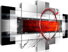 Akrilo stiklo reprodukcija Artgeist Carmine Missile, 40 cm x 100 cm