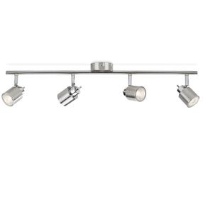 Светильник направляющий Philips Meranti 915005222401, GU10, 4 x 35 Вт, серебристый цв. / серебристый цв.