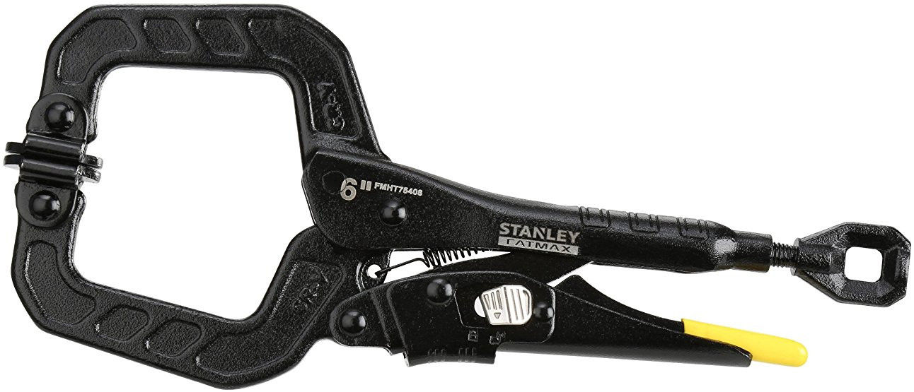Klamber Stanley, roostevaba teras, 15 cm x 9.5 cm