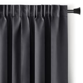 Blackout aizkari Restilo Blackout, tērauda krās., 140 cm x 300 cm