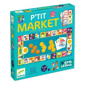 Stalo žaidimas Djeco Cool school p'tit market DJ08533