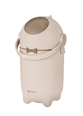 Sauskelnių konteineris Lionelo Purebin, 10 l, smėlio sp.