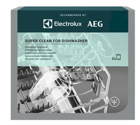 Trauku mazgājamās mašīnas mazgāšanas līdzeklis Electrolux M2DCP051, 0.1 kg, 2 gab.