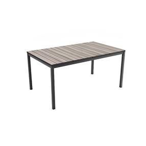 Lauko stalas Keter Deco Porto Nova, juoda sp./pilka sp., 160 cm x 94 cm x 75 cm