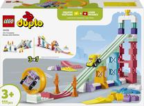 Konstruktorius LEGO® DUPLO® „3 in 1“ kūrybiškos rampos su automobiliais 10478, 111 vnt.