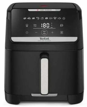 Karšto oro gruzdintuvė Tefal Easy Fry Silence XXL EY8428E0, juoda sp., 1800 W, 7 l