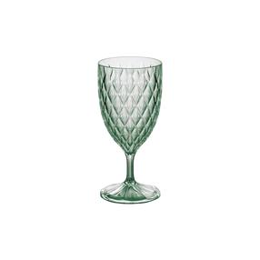 Plastikpokaal, 380 ml, 8.5 cm, plastik, roheline v.