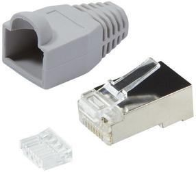 Jungtis Logilink CAT6, 100 vnt., pilka sp.