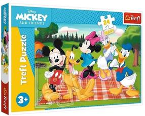 Dėlionė Trefl Disney Favourite Mickey Mouse 14380, 40 cm x 60 cm, 24 vnt., įvairių spalvų