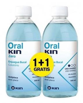 Burnos skalavimo skystis KIN Oral Zero, 1000 ml
