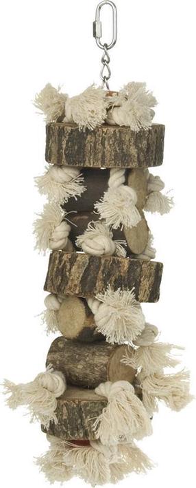 Rotaļlieta putniem Beeztees Play Rope, 8 cm x 8 cm x 42 cm