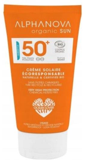 Krēms iedeguma kopšanai Alphanova Sun Bio Sunscreen SPF50+, 50 ml