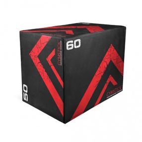 Аксессуары для тренировок Gymstick Soft Plyobox 3in1 61091, 50 см, 19 кг, черный цв.