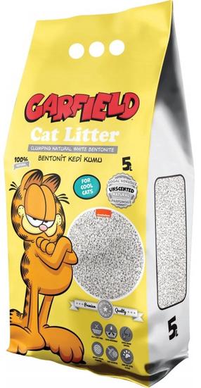 Kačių kraikas Garfield Unscented GR-6289, organinis (sušokantis)/bentonitas, 5 l