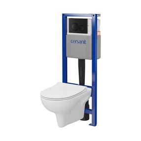Pakabinamojo unitazo komplektas potinkinis Cersanit S701-754, 20 cm x 41 cm