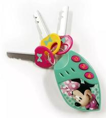 Edukacinis žaislas Disney Minnie Car Alarm Keys, žalia sp.