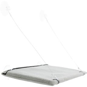 Kaķu guļvieta Trixie Window Platform, pelēka krās., 30 cm x 50 cm