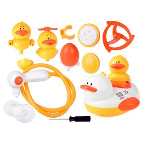 Игрушечный водяной бластер, набор Little Bessn Duck ZA4271, белый цв./желтый цв./oранжевый цв.