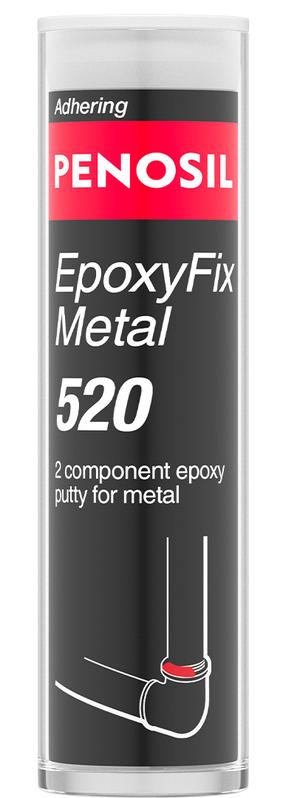 Špaktele epoksīda Penosil EpoxyFix Metal 520, 0.03 l, pelēka krās.