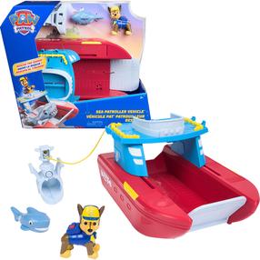 Фигурка-игрушка, c аксессуарами Spin Master Paw Patrol Sea Patroller Lifeboat, многоцветный