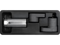 Raktas, veržliarakčio ir galvučių rinkinys Yato YT-1752, 30 - 80 mm, 3 vnt.