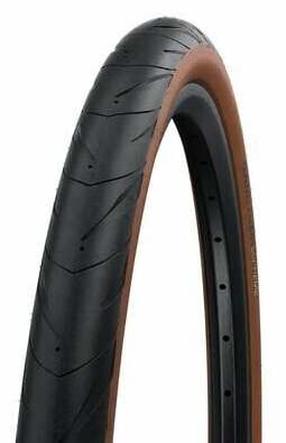 Dviračio padanga Schwalbe Marathon Supreme Evo V-Guard Folding 06-10654229, guma, ruda sp./juoda sp.