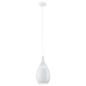 Valgusti rippuv Eglo Razoni 92251, E27, 1 x 60 W, valge v. / valge v.