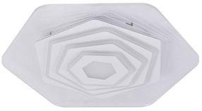 Išmanusis šviestuvas lubų CristalRecord Ara CCT 27-238-94-100, LED, 3000 - 6000 °K, 1 x 90 W, balta sp. / balta sp.