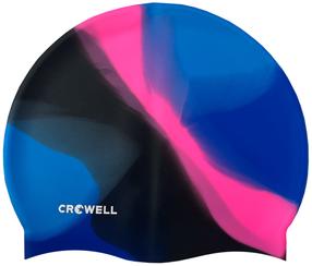 Peldcepure Crowell Multi Flame, zila krās./melna krās./rozā krās.