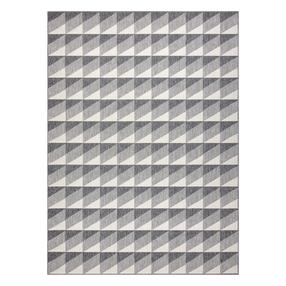 Kilimas vidaus Hakano Wink Rhombus, kreminė sp./pilka sp., 150 cm x 80 cm