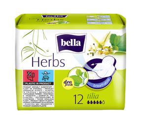 Hügieenisidemed Bella Herbs Tilia, 12 tk