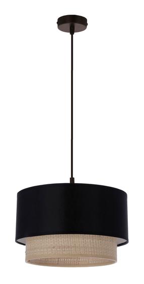 Šviestuvas kabinamas Candellux Lighting Sferia, E27, 1 x 60 W, ruda sp./juoda sp. / juoda sp., 25 x 15 cm