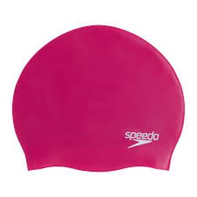 Шапочка для плавания Speedo Plain Moulded, розовый цв.