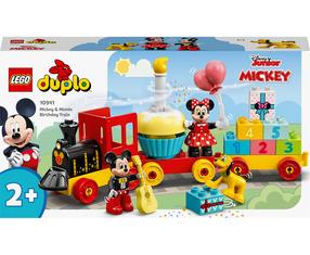 Konstruktors LEGO DUPLO® | Disney Mickey and Friends Mikipeles un Minnijas dzimšanas dienas vilciens 10941, 22 gab.
