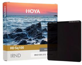 Filtrs Hoya HD Sq100 IRND1000, Neitrāli pelēks, 100 mm