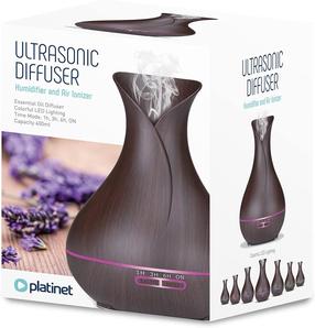 Aroomi difuusor, niisutaja, ionisaator Platinet PADYM010DW, 0.4 l