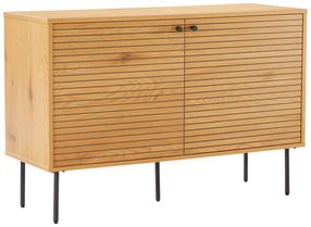 Komoda Home4you Line 45127, ąžuolo sp., 74 cm x 40 cm x 110 cm