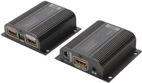 Соединение Digitus HDMI Extender HDMI, RJ-45, 50 м, черный цв.
