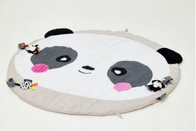Žaidimų kilimėlis Tm Toys Sensory Play Mat, ⌀ 90 cm, balta sp./juoda sp.