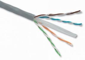 Laidas Lanberg CAT 6 CU UTP, UTP, 305 m, pilka sp.