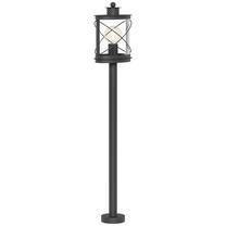 Pastatomas lauko šviestuvas Eglo Hilburn, 60W, E27, IP44, juoda sp., 20 cm x 103 cm
