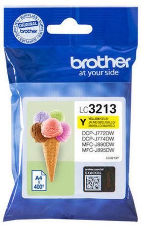 Кассета для принтера Brother LC3213Y, желтый цв.