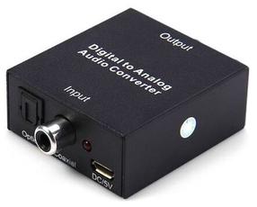 Adapteris Extra Digital Digital to Analog Audio Converter CA912674 Coax Female, 2 x RCA female, juoda sp.