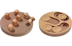 Игрушка для собаки, для обучения Flamingo Brain Train Penny 1031717, 25 см, Ø 25 см, коричневый цв., 25 cm