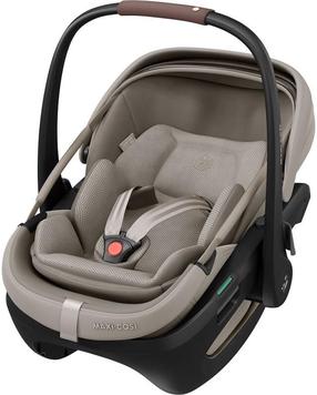 Nešiojama autokėdutė su lopšiu Maxi-Cosi Coral Slide Pro, smėlio ruda sp., 40 - 87 cm