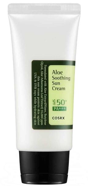 Крем для ухода за загаром для лица Cosrx Aloe Soothing SPF50+, 50 мл