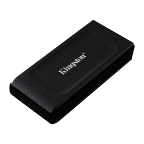 Cietais disks Kingston XS1000, SSD, 1 TB, melna krās.