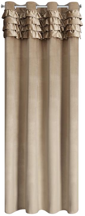 Nakts aizkari ZKNS-06, zelta krās., 140 cm x 250 cm