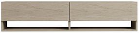 Televizoriaus spintelė Kalune Design Arges, travertine sp., 30 cm x 141 cm x 31 cm